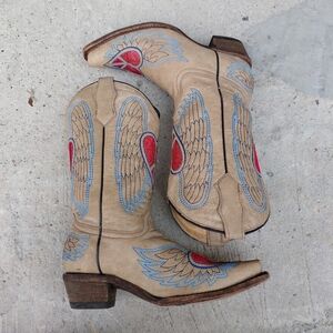 Corral Vintage Heart & Wings Boots